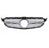 Front grille MERCEDES W205 (14-18) Silver Diamond