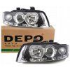 Front lights AUDI A4 B6, H7+H7 (00-04) L+P DEPO