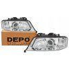 Front lights AUDI A6 C5 LIFT (00-05) L+P DEPO