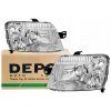 Front lights FIAT PANDA (09.03-) L+P DEPO