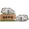 Front lights HONDA CIVIC VI 6 (98-01) L+P DEPO