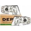 Front lights Skoda SUPERB (02-08) L+P DEPO