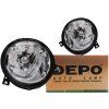 Front lights VW LUPO (98-05) L+P DEPO