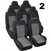 Autoabdeckung Auto-dekor ELEGANCE OPEL ZAFIRA B, 7 Sitze (2005-2011) - Verschiedene Farben