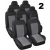 Autositzbezug Autodekor ELEGANCE OPEL ZAFIRA B, 7 Sitze (2005-2011) - Verschiedene Farben