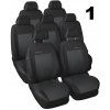 Autoabdeckung Auto-dekor ELEGANCE OPEL ZAFIRA B, 7 Sitze (2005-2011) - Verschiedene Farben