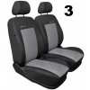 Autositzbezug Autodekor ELEGANCE Volkswagen VW T4 T5 T6 CADDY LT CRAFTER - Verschiedene Farben