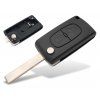 Spare key cover 2-button, CITROEN (HU83)