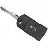 Replacement key cover 2-button, MAZDA 2 3 5 6 CX-7 RX-8 (MZ24R)