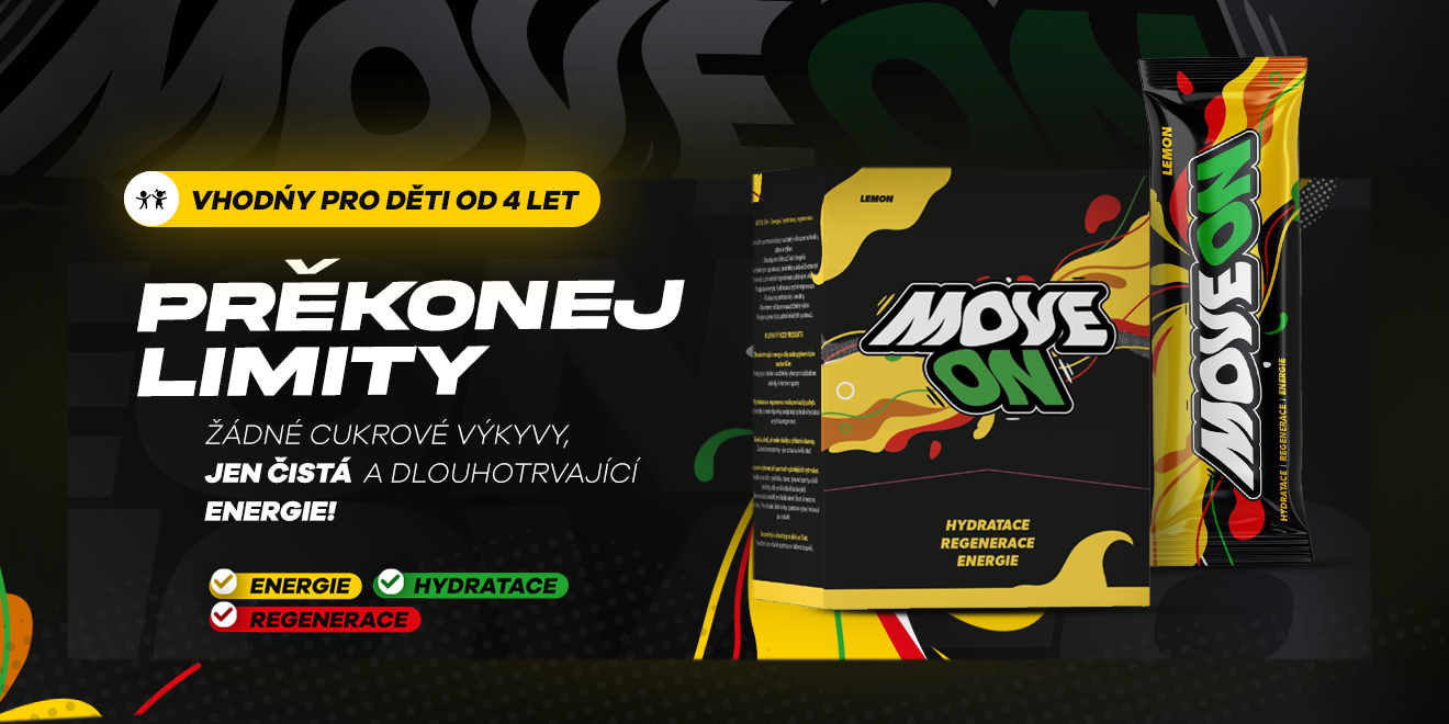 MOVE ON – Sportovní nápoj pro děti i dospělé! 🚀