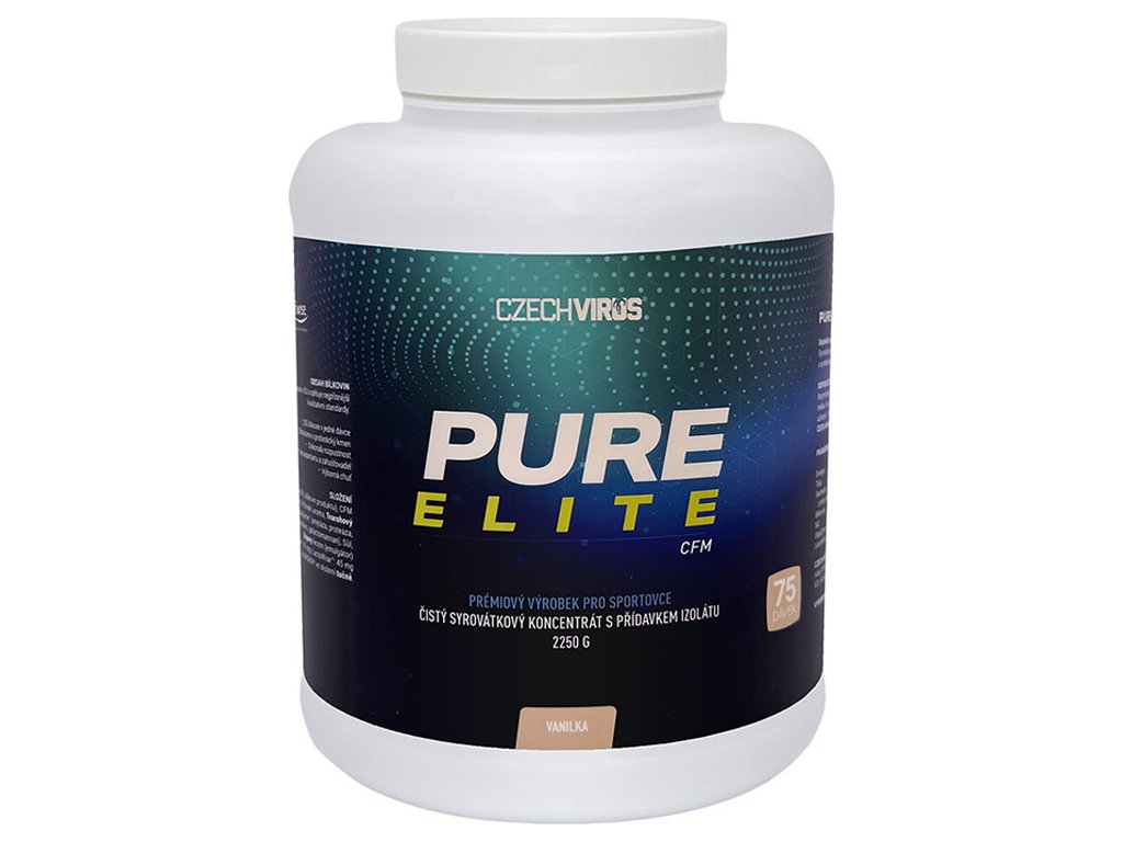 Czech Virus Pure Elite CFM 2250 g (Příchuť vanilka)