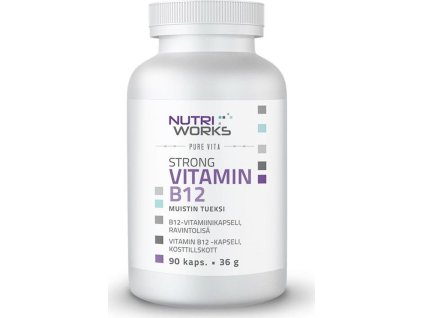 strong vitamin b12 90 kapsli