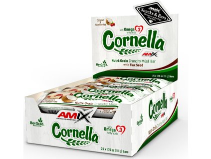 Amix Cornella bar (Příchuť Choco - Banana, Balení(g) 25x50g)