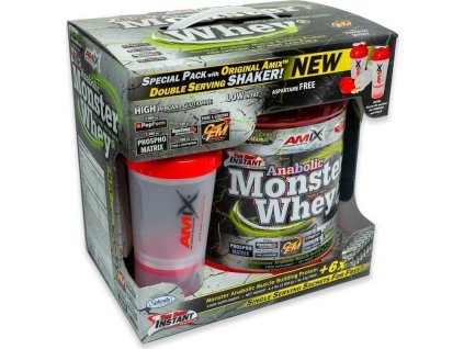Amix Anabolic Monster Whey (Balení(g) 2000g, Příchuť Blueberry Shake)