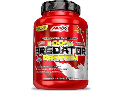 Amix 100% Predator Protein (Příchuť Apple-Cinamon, Balení(g) 1000g)