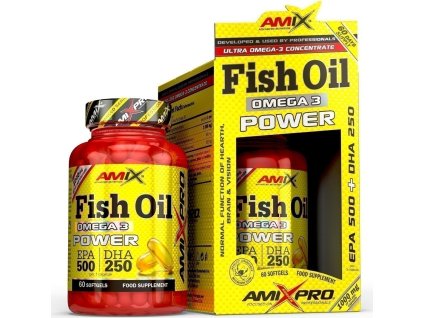 Amix Fish Oil Omega 3 Power, 60cps