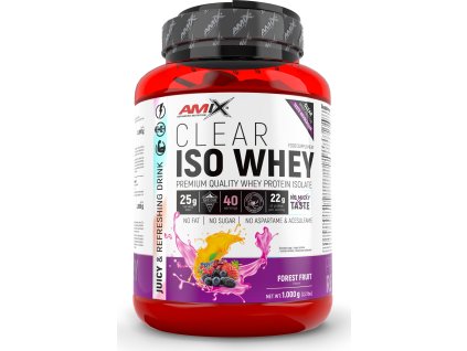 Amix Clear Iso Whey (Balení(g) 1000g, Příchuť Forest Fruit)