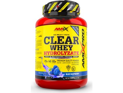 AmixPro Clear Whey Hydrolyzate (Balení(g) 1000g, Příchuť Blue Raspberry)