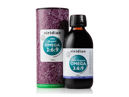 Viridian Omega 3:6:9 Oil 200 ml Organic