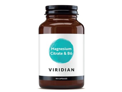 Magnesium Citrate with Vitamin B6 90 kapslí (Hořčík s vitamínem B6)