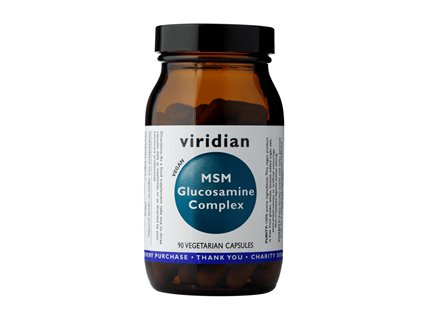 Viridian MSM Glucosamine Complex 90 kapslí