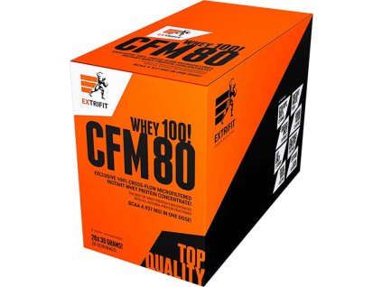 Extrifit CFM Instant Whey 80 20 x 30 g (Příchuť jahoda)