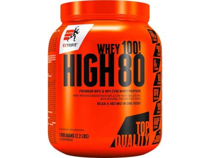 Extrifit High Whey 80 1000 g (Příchuť vanilka)