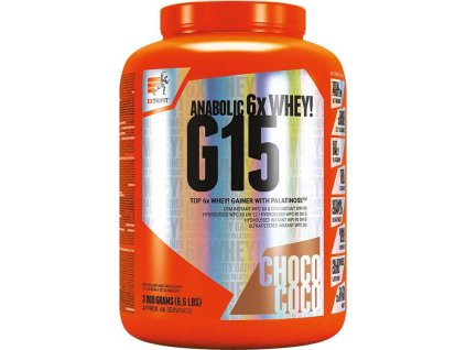 Extrifit G 15 Gainer 3000 g (Příchuť čokoláda-kokos)