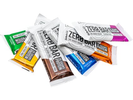 BioTech USA Zero Bar 50 g (Příchuť čokoláda-karamel)