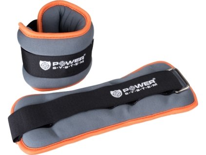 POWER SYSTEM Neoprenové zátěže na kotníky ANKLE WEIGHTS 2 x 0,5 kg