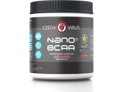 Czech Virus Nano BCAA 500 g (Příchuť kyselé jablko)