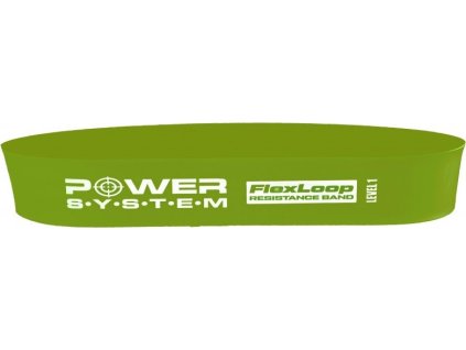 Power System Gumička na cvičení FLEX LOOP zelená