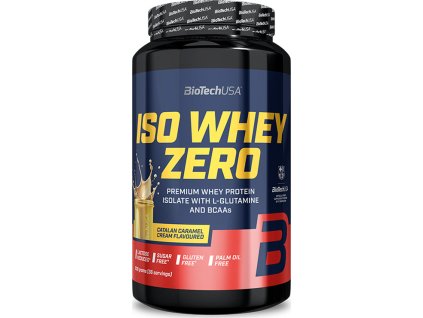 BioTech Iso Whey Zero 908 g (Příchuť vanilka)