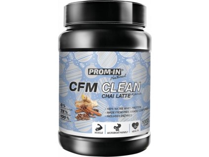 Prom-in CFM Clean 1000 g (Příchuť vanilkové latte)