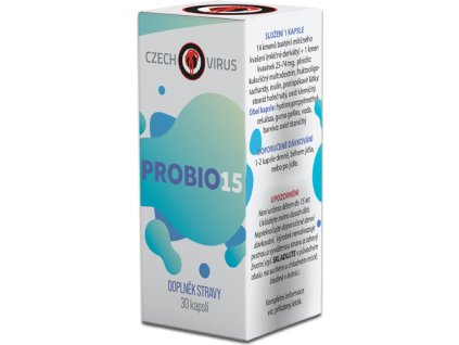 Czech Virus Probio15 30 kapslí