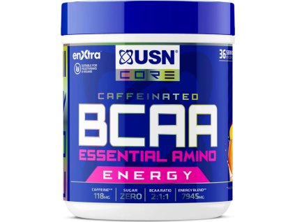 USN BCAA + Power Punch Energy 400 g (Příchuť mango-pomeranč)