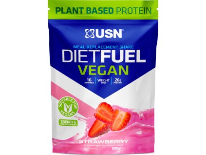 USN Diet Fuel Vegan 880 g (Příchuť čokoláda)