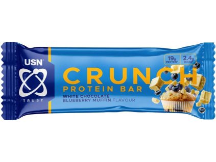 USN Trust crunch protein bar 60 g (Příchuť sušenky-bílá čokoláda)