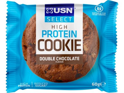 USN Protein Cookie 60 g (Příchuť dvojitá čokoláda)