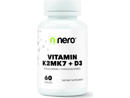 NeroDrinks Vitamin K2MK7+D3 60 kapslí