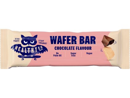 HealthyCo Wafer Bar 24 g (Příchuť čokoláda)