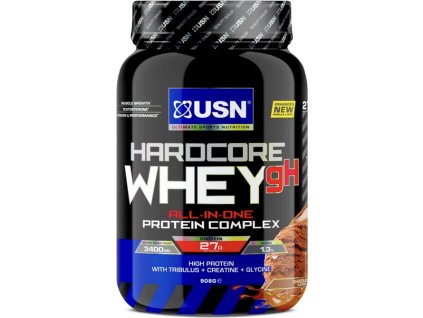 USN Hardcore Whey gH 908 g (Příchuť vanilka)
