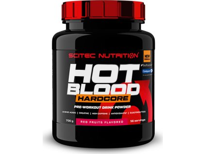 Scitec Nutrition Hot Blood Hardcore 700 g (Příchuť pomerančový džus)
