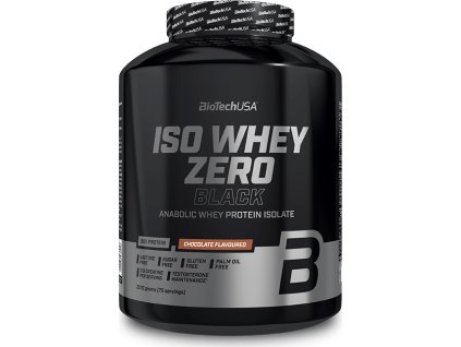 BioTech USA Iso Whey Zero Black 2270 g (Příchuť čokoláda)