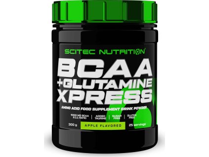 Scitec Nutrition BCAA + Glutamine Xpress 300 g (Příchuť žvýkačka)