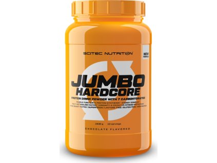 Scitec Nutrition Jumbo Hardcore 1530 g (Příchuť brownie-pralinka)