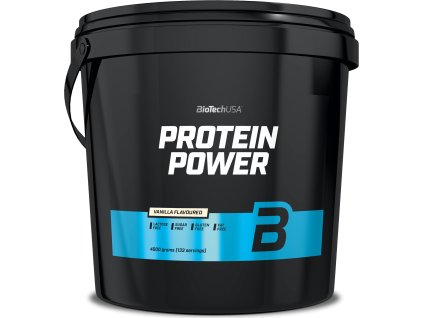 BioTech Protein Power 4000 g (Příchuť vanilka)