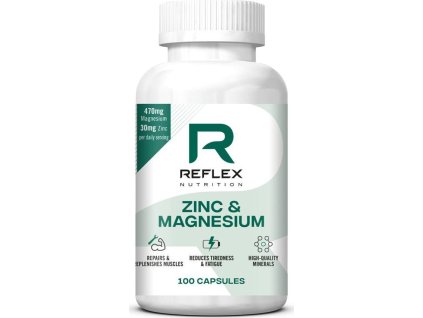 Reflex X Functional Training 06 Zinc & Magnesium 100 kapslí