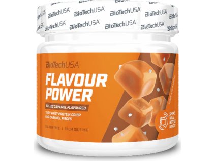 BioTech Flavour Power 160 g (Příchuť kokos - bílá čokoláda)