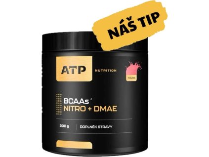 ATP Nutrition BCAAs Nitro + DMAE 300 g (Příchuť kiwi)